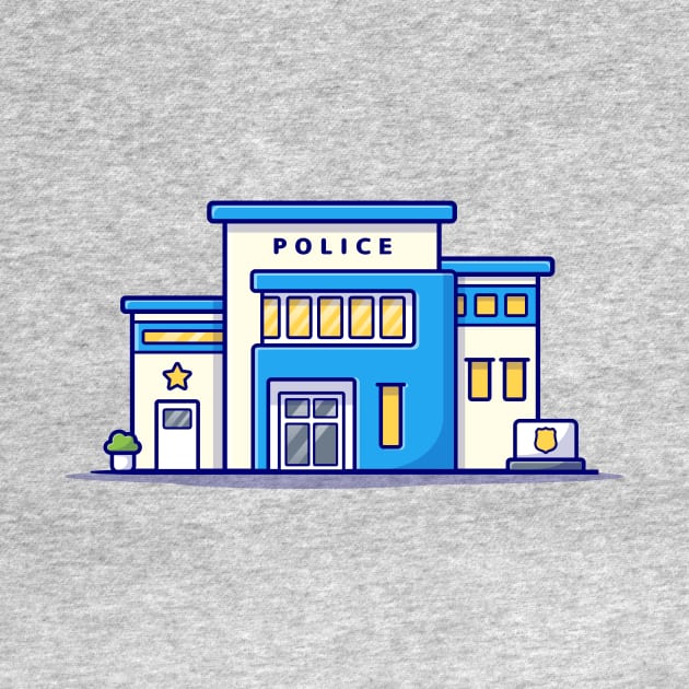 Police Office Cartoon by Catalyst Labs